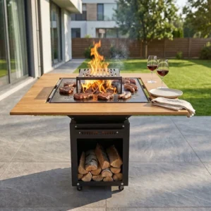 Collapsible Square BBQ Grill