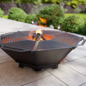 Octagon Fold V1 Fire Pit Grill