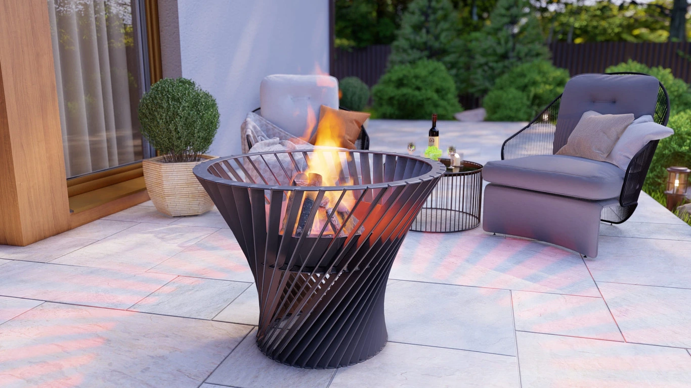 Spiral Tower Fire Pit 32 - Image 3