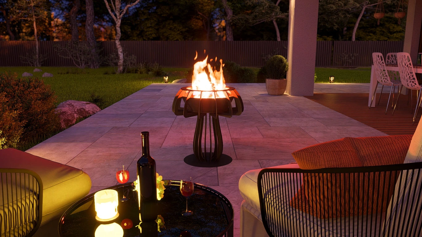 Mushroom 24 Fire Pit - Image 2