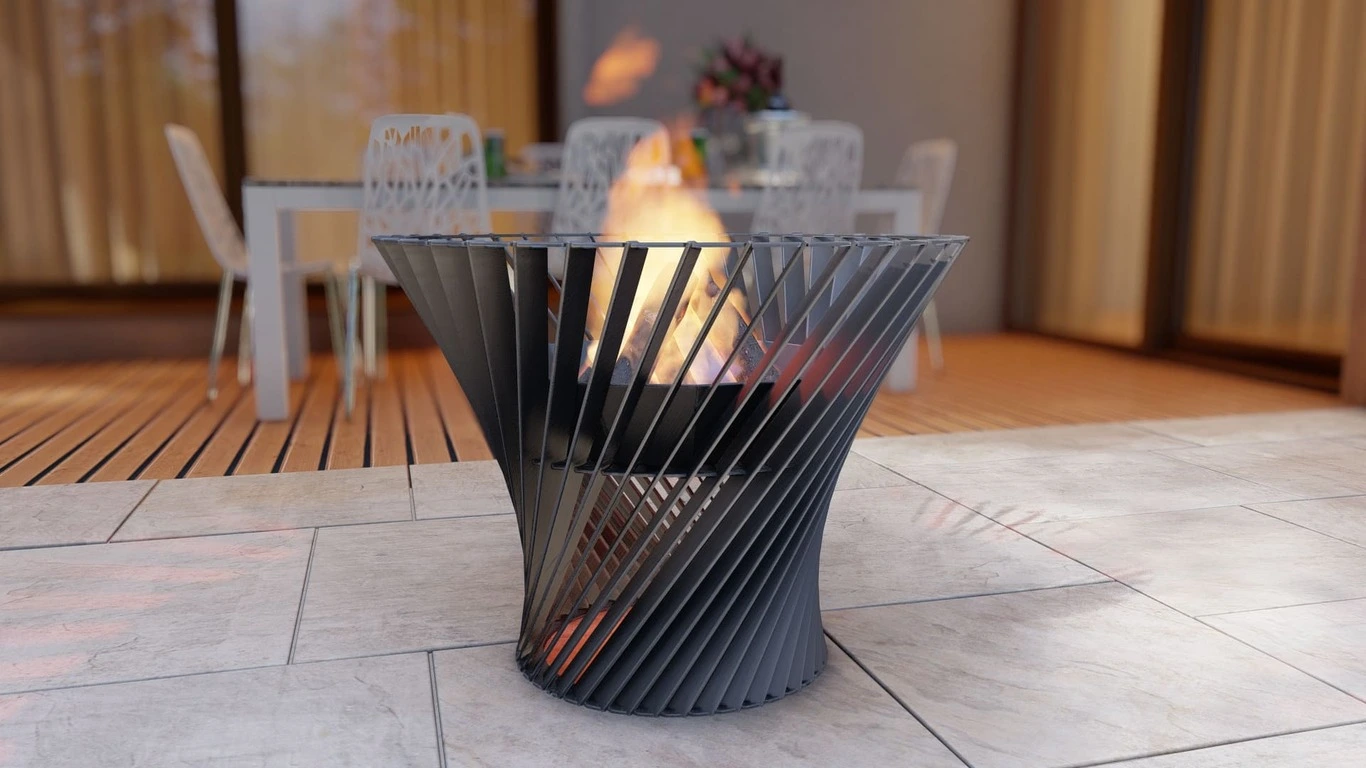 Spiral Tower Fire Pit 32 - Image 6