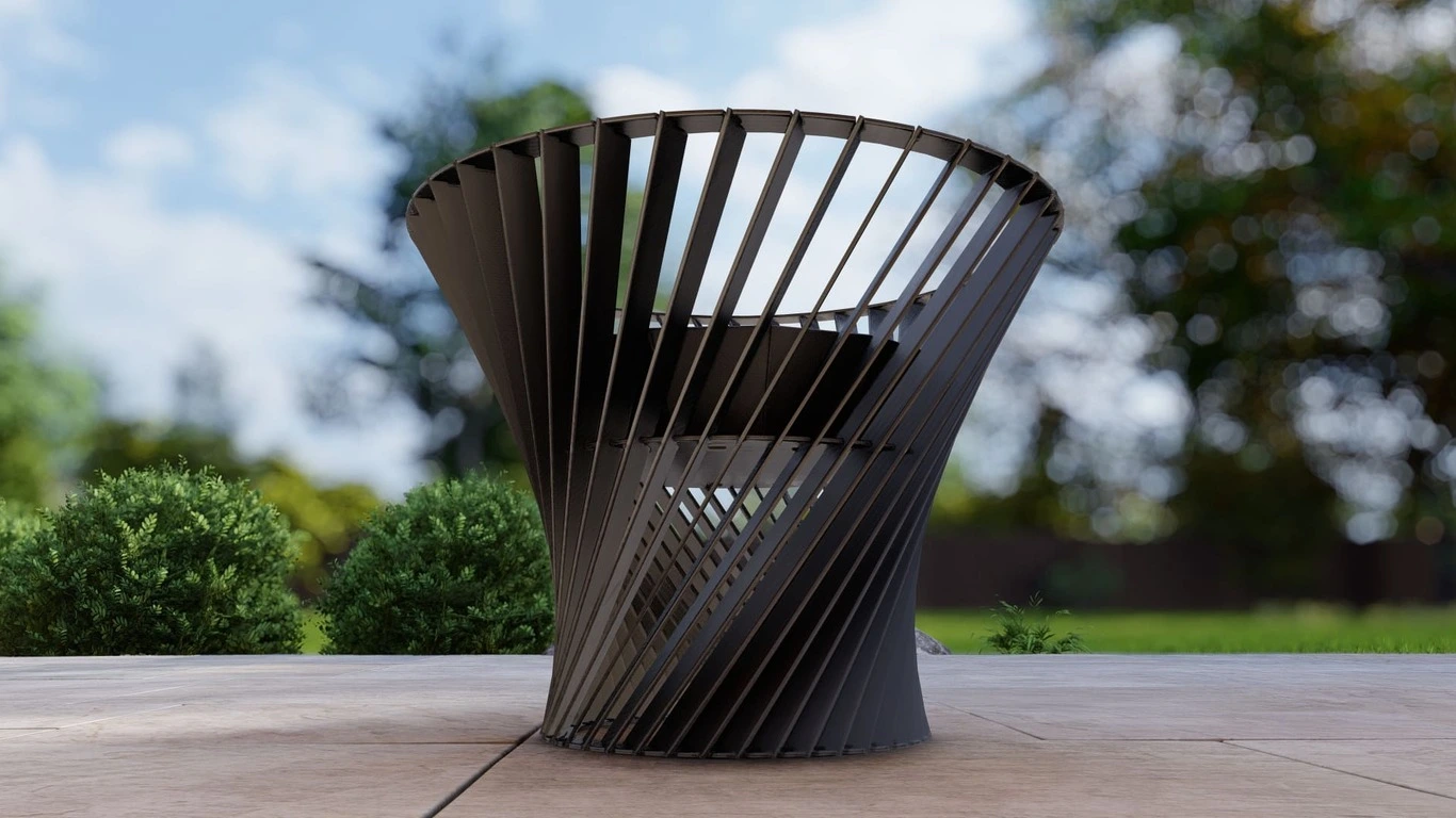 Spiral Tower Fire Pit 32 - Image 8