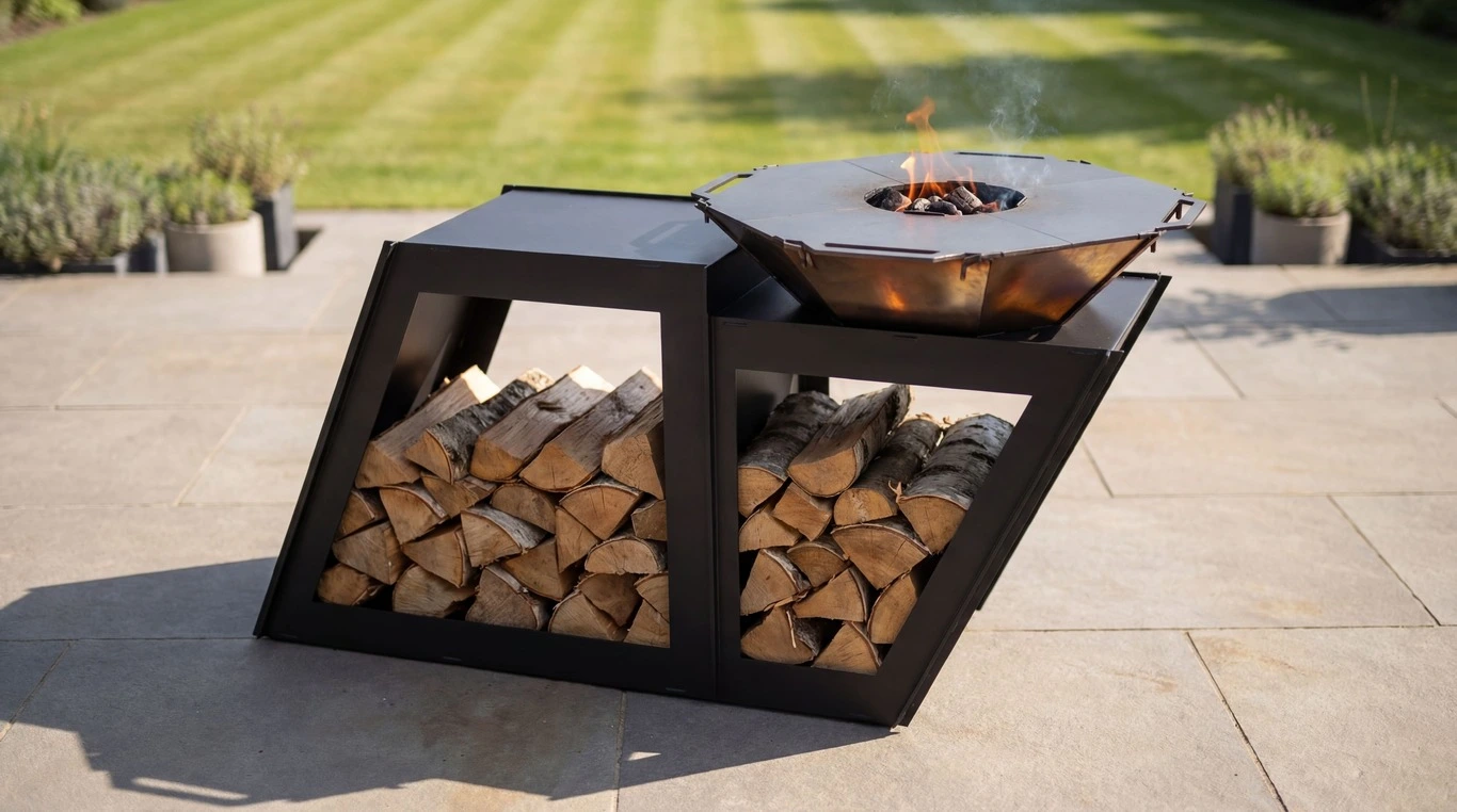 Deluxe Fire Pit Grill