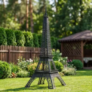 Eiffel Tower Garden Decor