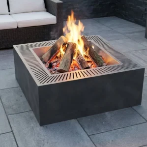 Square Modern Fire Pit V3