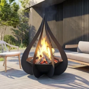 Flower Bud Fire Pit