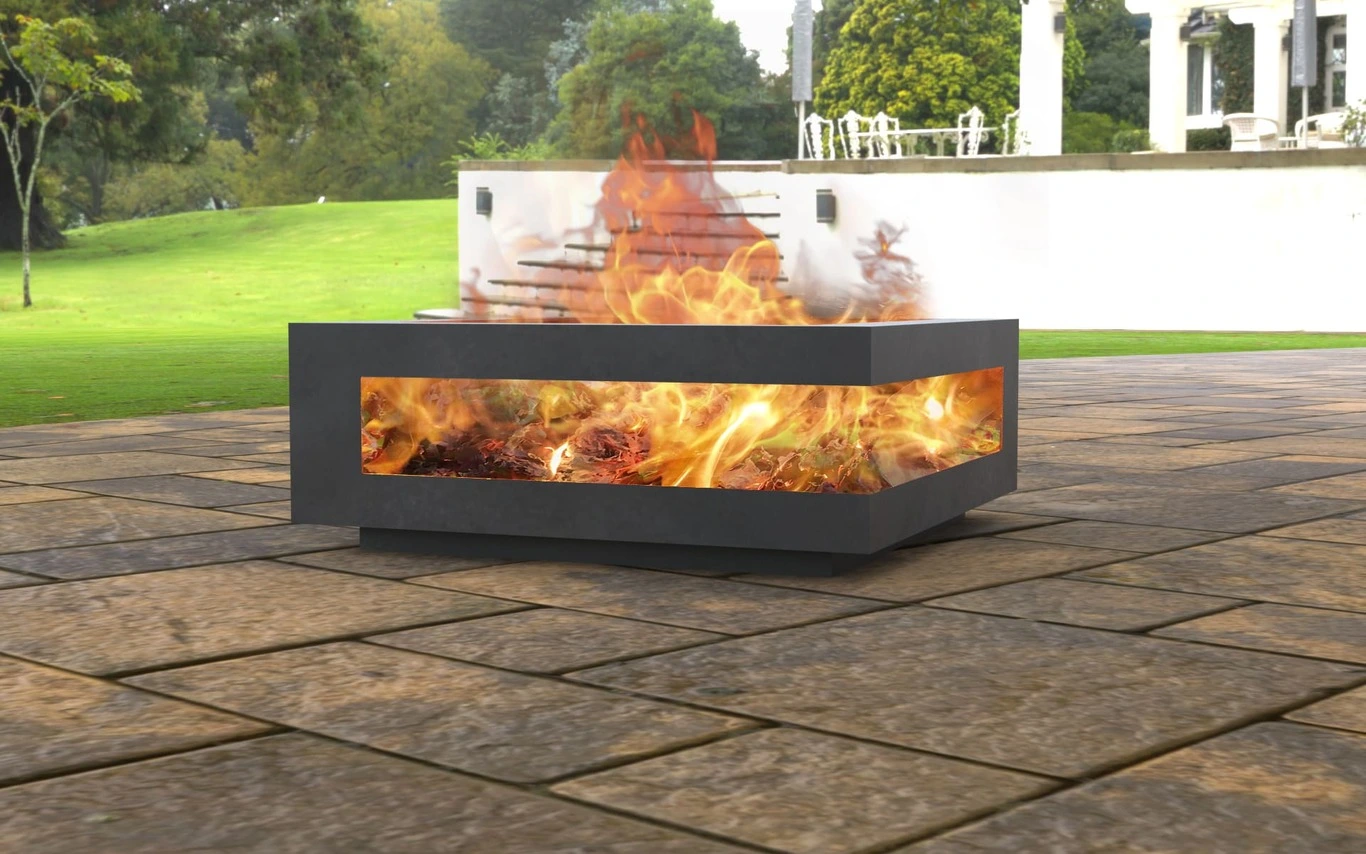 Square Low Fire Pit - Image 3