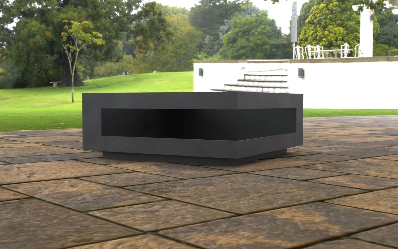 Square Low Fire Pit - Image 4