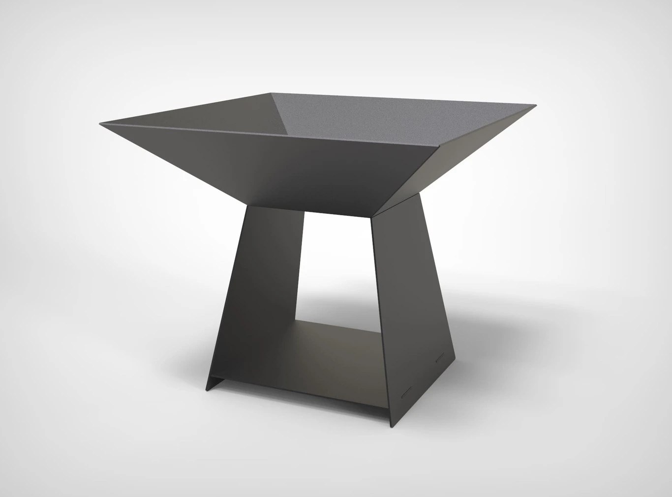 Square High Fire Pit - Image 5