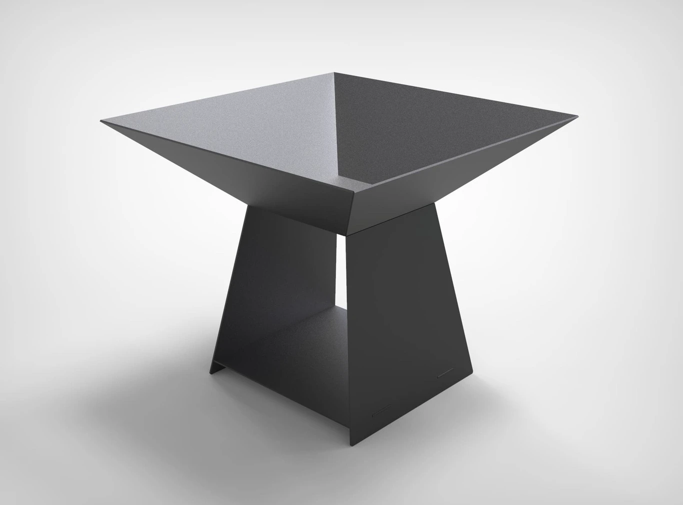 Square High Fire Pit - Image 8