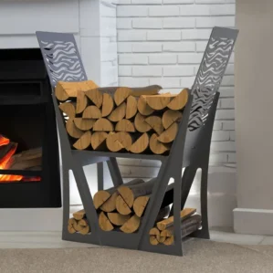 Modern Firewood Rack