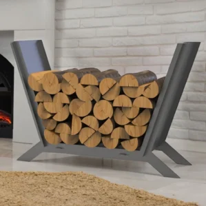 Minimalist Firewood Rack