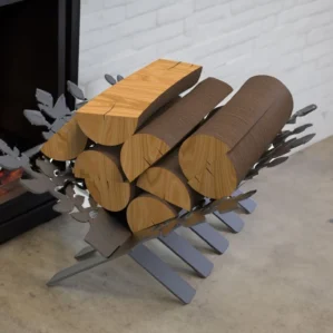 Leaves Firewood Rack